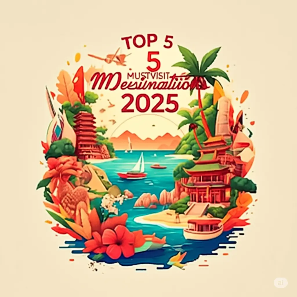 Top 5 Must Visit Destinations for 2025.